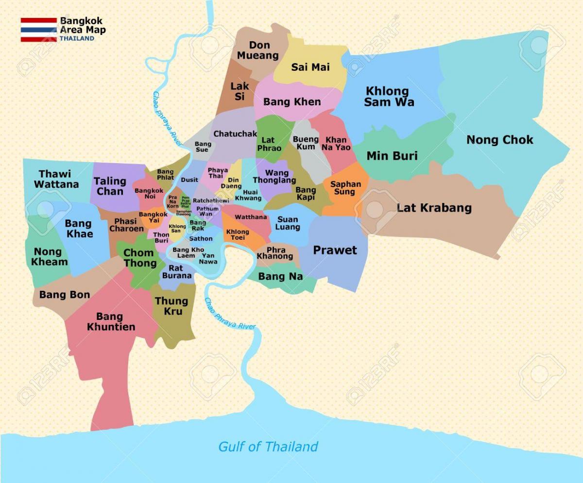 harta e qarkut në bangkok