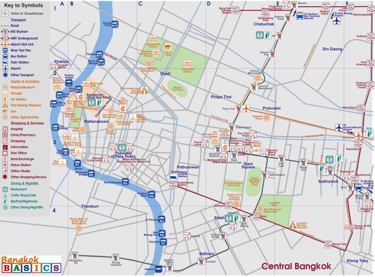 harta e qendrore bangkok
