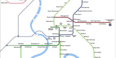 Asok tren bangkok hartë