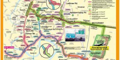 Harta e autostradave bangkok