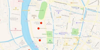 Harta e tempujve në bangkok