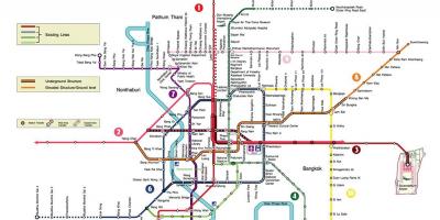 Bangkok metro stacion hartë